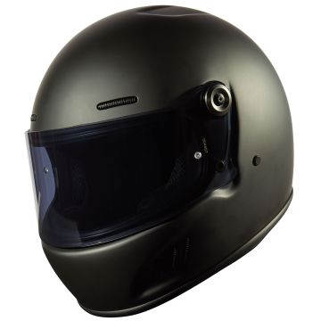 Peroz Tayi Mat Zwart Integraalhelm