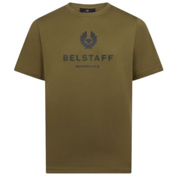 Belstaff Motorcycle Phoenix 2025 Olive T-Shirt