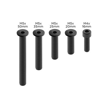 Quad Lock PRO Schroevenset Zwart