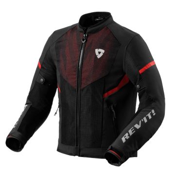REV'IT! Hyperspeed 2 GT Air Jas Zwart Neon Rood   