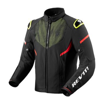 REV'IT! Hyperspeed 2 H2O Jas Zwart Neon Geel    