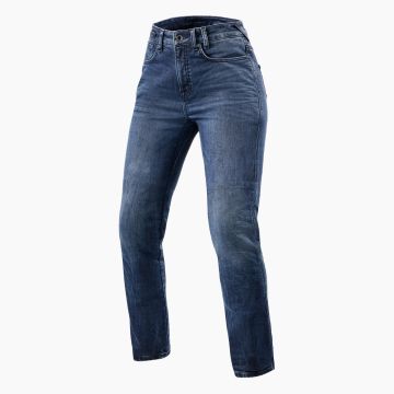 REV'IT! Jeans Victoria 2 Ladies SF Medium Blue Motorcycle Jeans