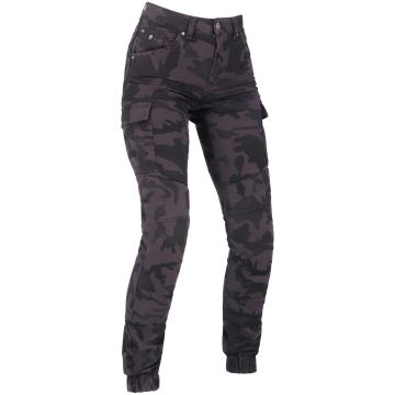 Richa Apache Dames Zwart Camo Motorjeans