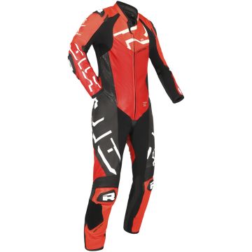 Richa Stradale GP Wit Rood Fluo 1-Delig Motorpak