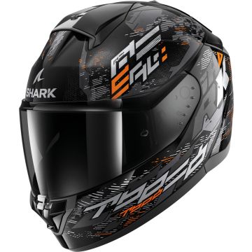 Shark Ridill 2 Molokai Zwart Oranje Integraalhelm