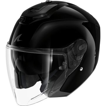 Shark RS Jet Blank Zwart Jethelm