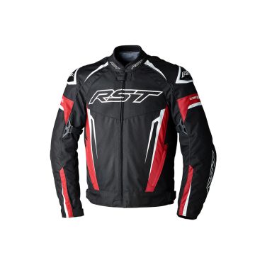RST Tractech Evo 5 Textiele Jas Rood Zwart Wit