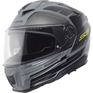 Schuberth S3 Apex Grijs Geel Integraalhelm