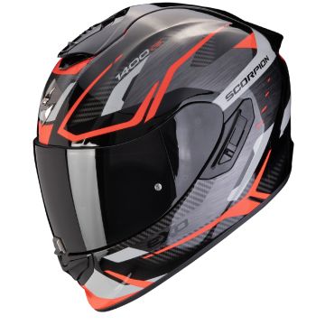 Scorpion EXO-1400 Evo II Air Accord Grijs Rood Integraalhelm