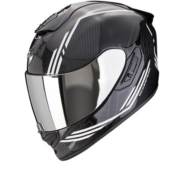 Scorpion EXO-1400 Evo 2 Carbon Air Reika Zwart-Wit Integraalhelm 