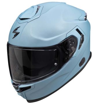 Scorpion EXO-GT SP AIR Solid Mat Celeste Blauw Integraalhelm