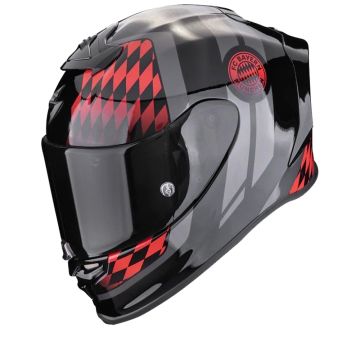 Scorpion EXO-R1 Evo Air FC Bayern Zwart Rood Integraalhelm