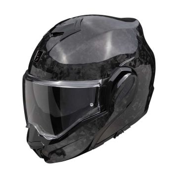 Scorpion EXO-TECH EVO Carbon Onyx Zwart Systeemhelm
