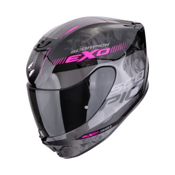 Scorpion EXO-391 Ava Zwart Roze Integraalhelm