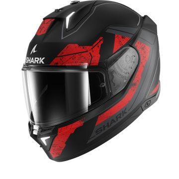 Shark SKWAL i3 Rhad Mat Black Chrom Red KUR Full Face Helmet