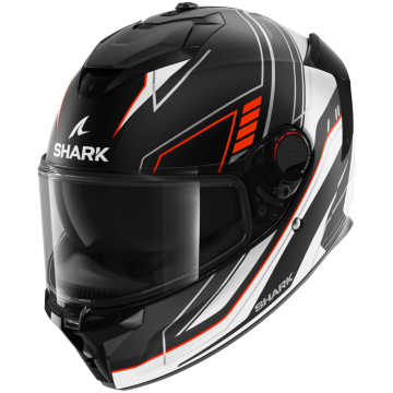 Shark Spartan GT Pro Toryan Mat Zwart Oranje Zilver KOS Integraalhelm 