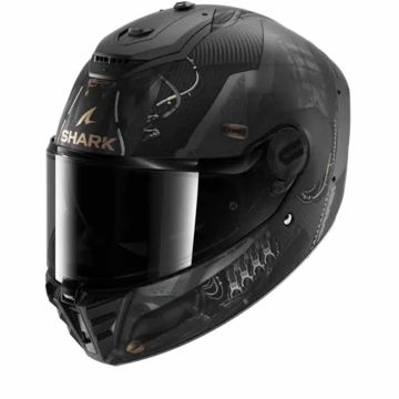 Shark Spartan Rs Carbon Xbot Mat Carbon Anthracite Koper DAC Integraalhelm