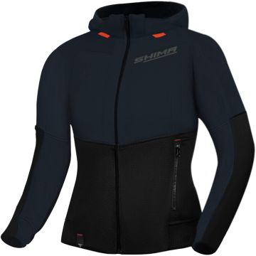 SHIMA Daybreaker Dames Grijs Motor Zip Hoodie