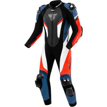 SHIMA Hyper RS Perforated Zwart Wit Rood Blauw 1-Delig Motorpak