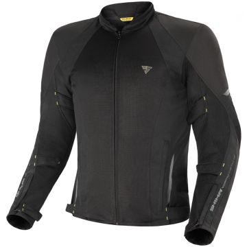 SHIMA Jet Waterproof Zwart Textiele Motorjas 