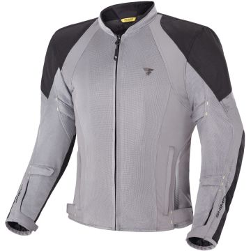 SHIMA Jet Waterproof Grijs Textiele Motorjas 