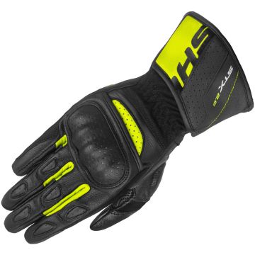 SHIMA STX 2.0 Perforated Zwart Geel Handschoenen
