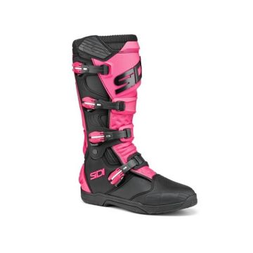 Sidi X-Power SC Lei Zwart Roze Dames Crosslaarzen