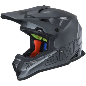 SMK Allterra Donkergrijs Crosshelm