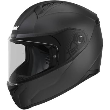 SMK Bionic Youth Solid Mat Zwart Kids Integraalhelm