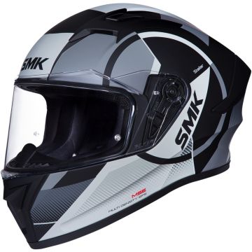 SMK Stellar Faro Zwart Grijs Integraalhelm