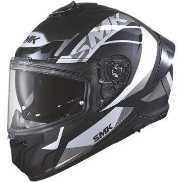 SMK Typhoon Style Zwart Wit Grijs Integraalhelm