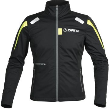 DANE Freya 2 Zwarte Dames Softshell Midlayer Jas