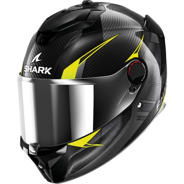 Shark Spartan GT Pro Kultram Carbon Zwart Geel Integraalhelm