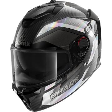Shark Spartan GT Pro Ritmo Carbon Zwart Zilver Integraalhelm