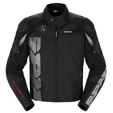 Spidi Progressive Tex Jas Zwart       