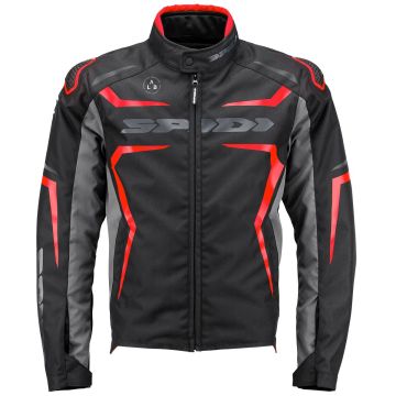 Spidi Race-Evo H2Out Jas Zwart Rood      