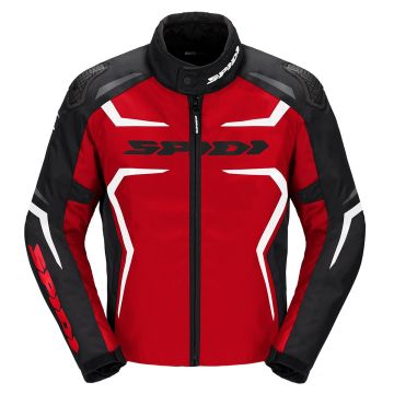 Spidi Race Evo H2Out Jas Zwart Rood Wit    