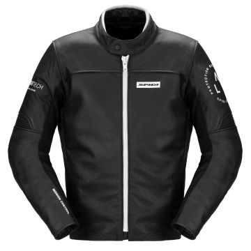Spidi Genesis Jacket Black White