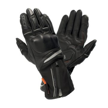 SECA Storm HTX Zwarte Handschoenen
