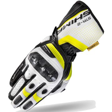 SHIMA STR-2 Zwart Wit Geel Handschoenen