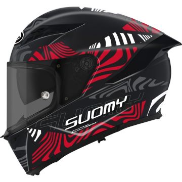 Suomy Stellar 2 Molten Zwart Rood Integraalhelm