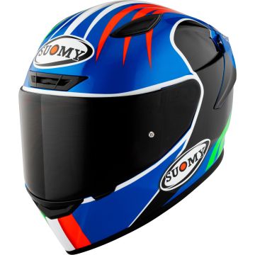 Suomy Track-1 Pecco Mugello 2022 E06 Blauw Zwart Integraalhelm