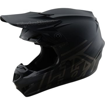 Troy Lee Designs GP Pro MIPS Mono Mat Zwart Crosshelm