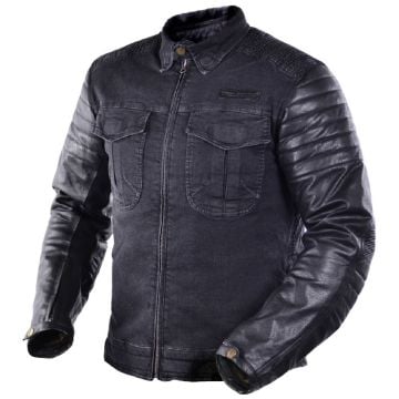 Trilobite 964 Acid Scrambler Denim Jas Man Zwart    