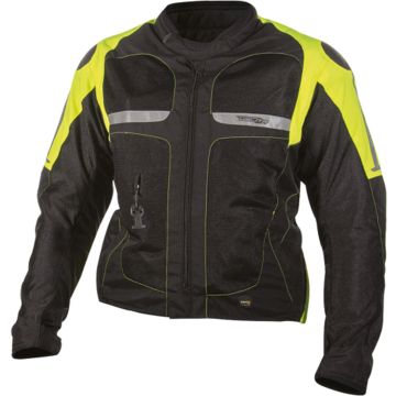 Helite Vented 2.0 Hi-Vis Airbag Motorfiets Textieljack