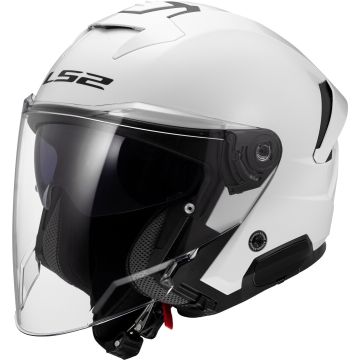 LS2 OF618 Verso II Solid Wit Jethelm