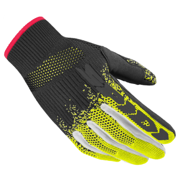 Spidi X-Knit Zwart Geel Fluo