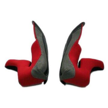 X-Lite X802/R/RUltra Cheek Pads Racing 35mm Sangria