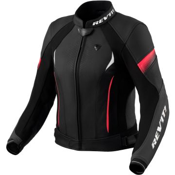 REV’IT! Xena 4 Dames Zwart Roze Motorjas