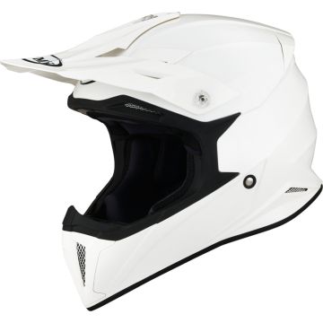 Suomy X-Wing Plain E06 Wit Crosshelm